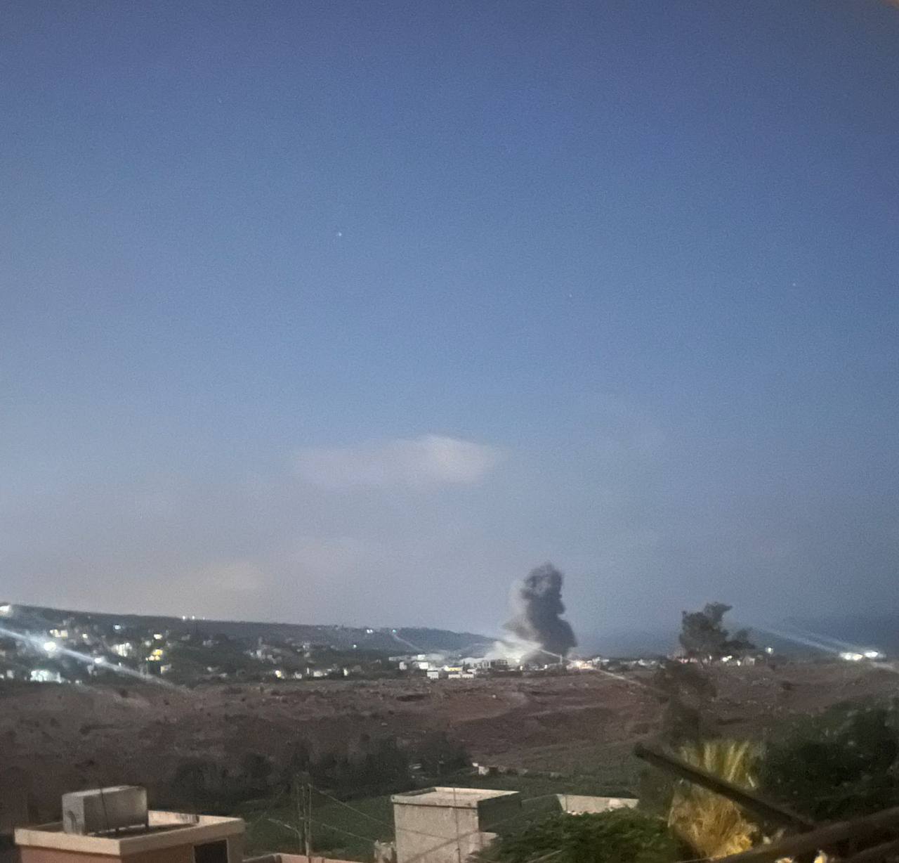 الجيش الإسرائيلي ينفذ تفجيراً كبيراً في مشاع المنصوري