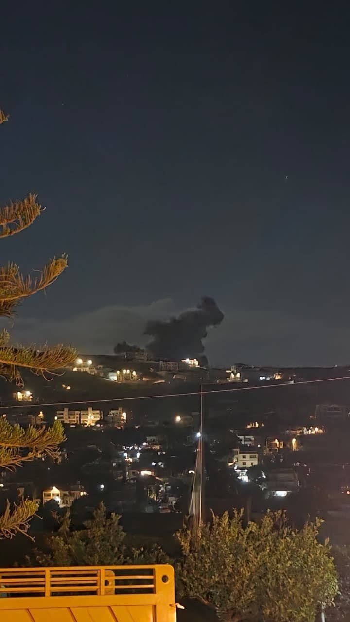 طيران الاحتلال يشن غارة على دوحة كفررمان جنوبي لبنان