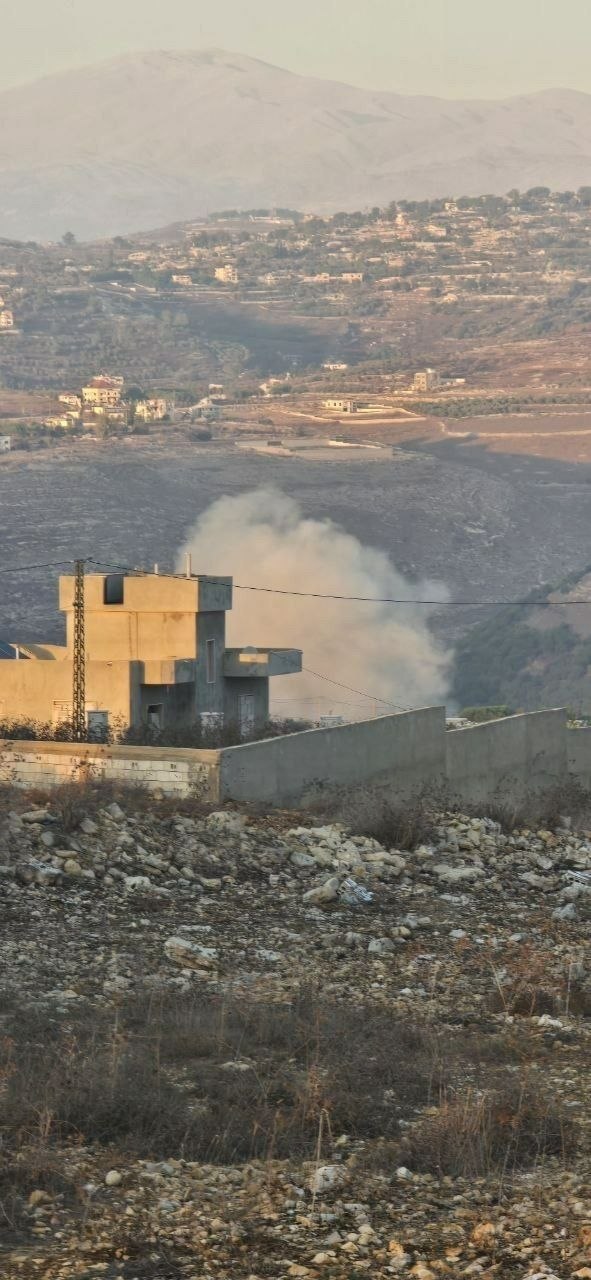 تفجير إسرائيلي في وادي السلوقي جنوب لبنان