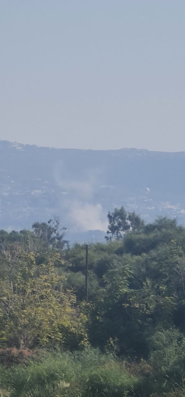 تفجير إسرائيلي في بلدة المنصوري جنوبي لبنان