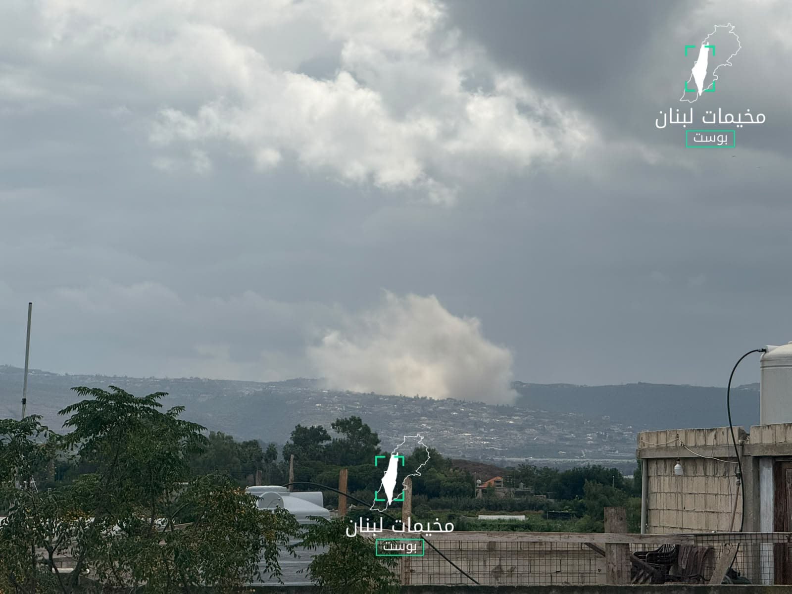 تفجير إسرائيلي عنيف في بلدة المنصوري جنوبي لبنان، سمع صداه…