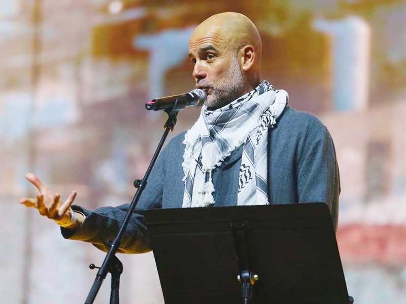 ‏مدرب مانشستر سيتي السابق بيب غوارديولا، في رسالة موجهة إلى…